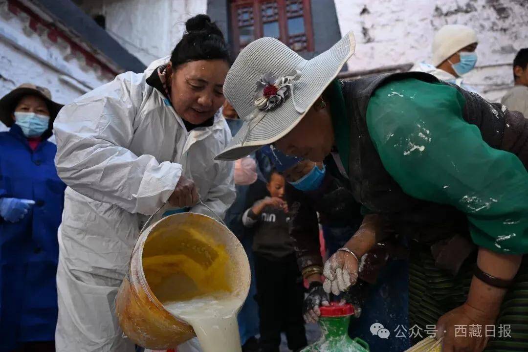 布達拉宮開始年度“美容”啦！