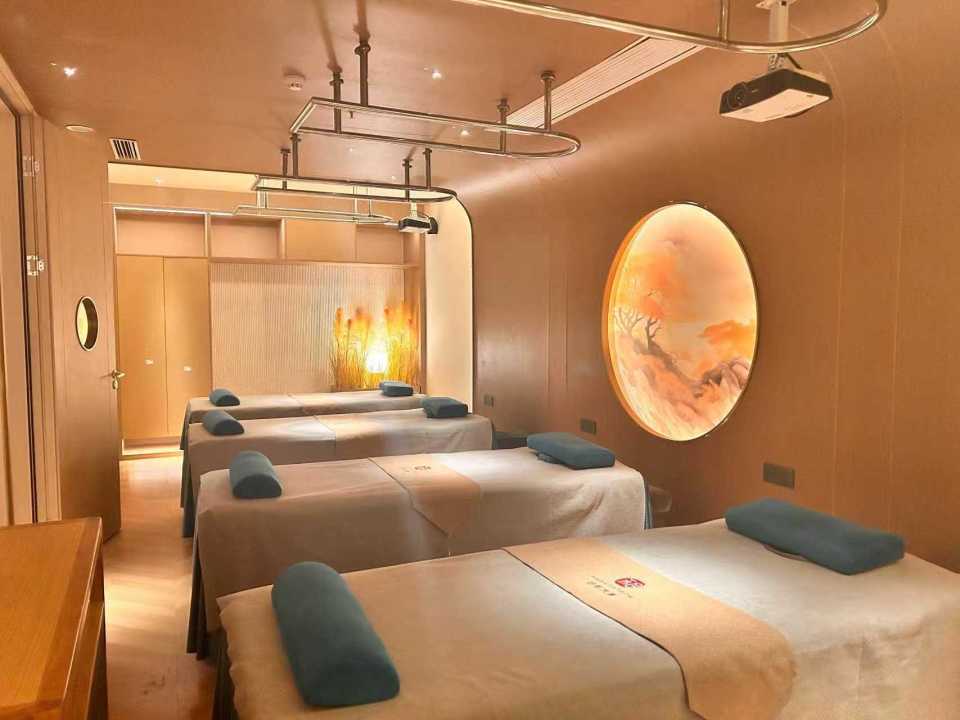 陝西養生館裝修，陝西美容院裝修施工，陝西中醫館裝修施工