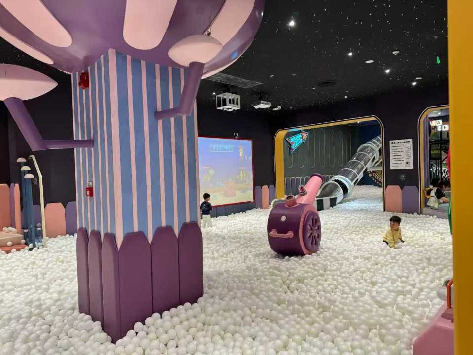 陝西室內遊樂場裝修施工，陝西兒童樂園裝修要點，兒童遊樂場裝修