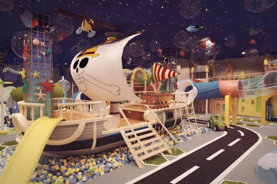 陝西室內遊樂場裝修施工，陝西兒童樂園裝修要點，兒童遊樂場裝修