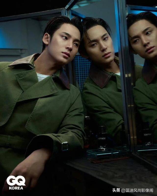 原創金珉奎 GQ KOREA 電子刊：曠野光影裡，藏著不被定義的型格鋒芒