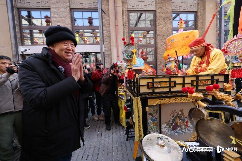 馮驥才博物館新春非遺活動：讓留學生感受中國年味兒