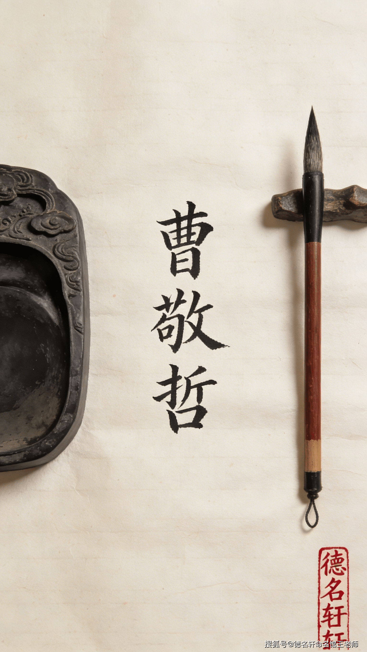 原創寶寶起名案例 曹敬哲：敬慎明哲，魏武遺風