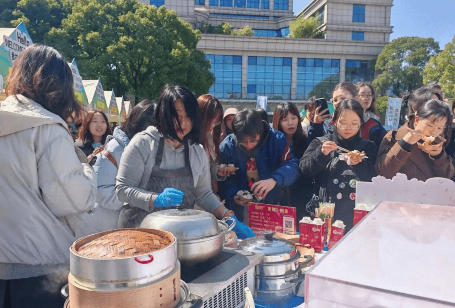 從陰山腳下到復旦校園：固陽“黃芪美食”征服上海學子味蕾