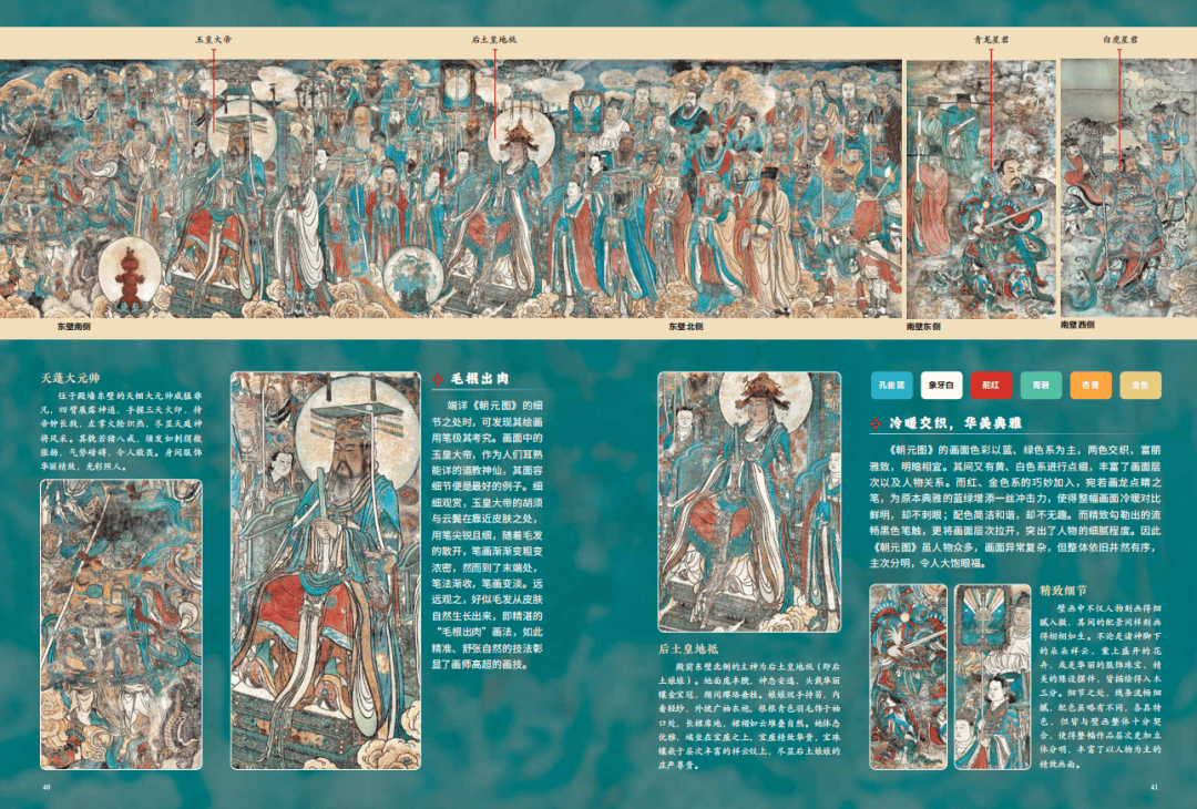 琺琅器、漆器、文房、壁畫、繪畫、書法、衣冠、珠寶、兵器、建築，《國粹全書》