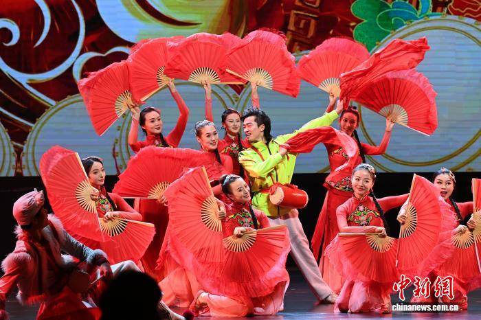 中國煤礦文工團大型舞蹈在福建漳州展演