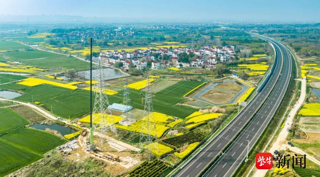 空中接力！南京高淳這條執行十三年的輸電大動脈絲滑“搬家”