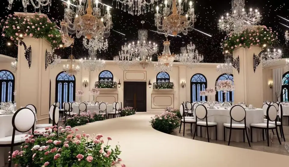 陝西酒店宴會廳裝修要點，陝西主題宴會中心裝修設計，陝西餐廳裝修