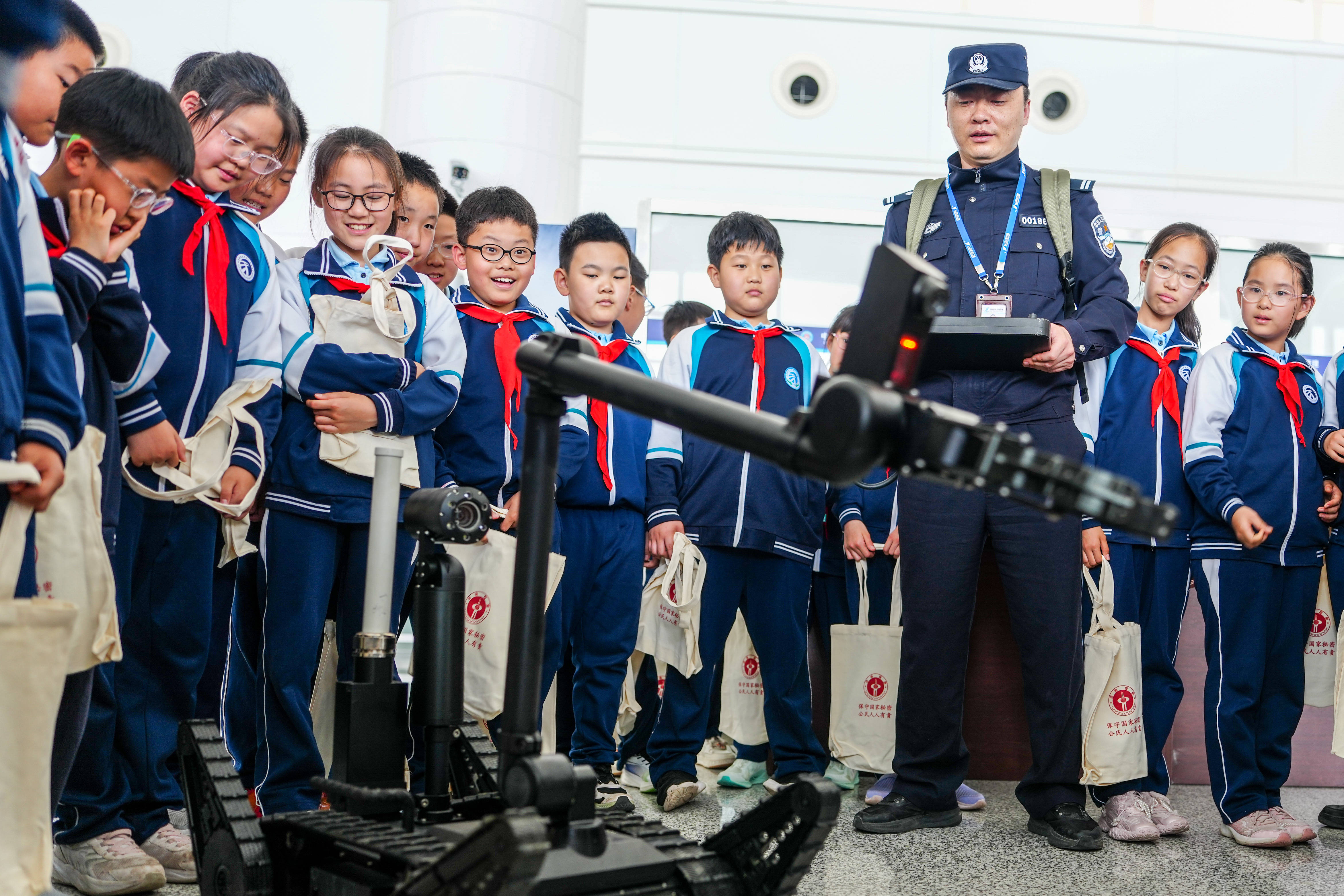 山東濟南：國門前的國家安全教育課