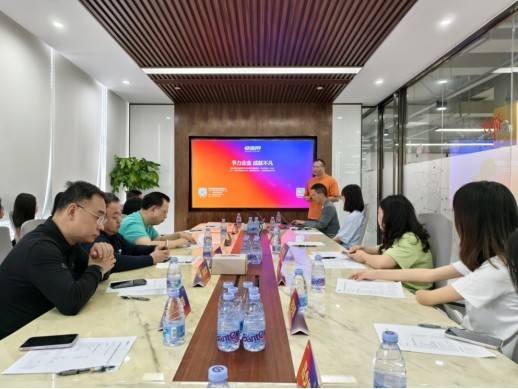 黃維民書記一行蒞臨金蝶軟體園&快遞100