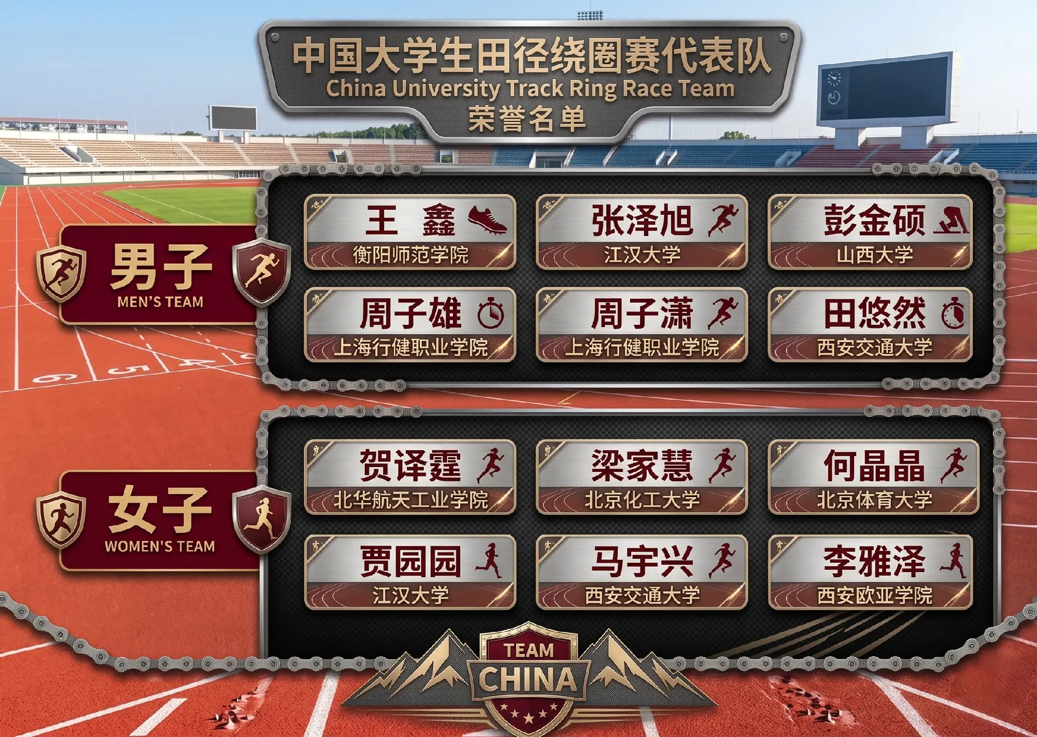 張家口2026世界大學生腳踏車錦標賽中國大學生體育代表團成立大會在北京大學舉行