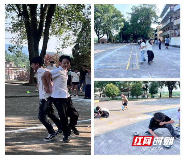 新田縣高山中學開展九年級中考減壓趣味團體活動 2026-06-18 11:39:18