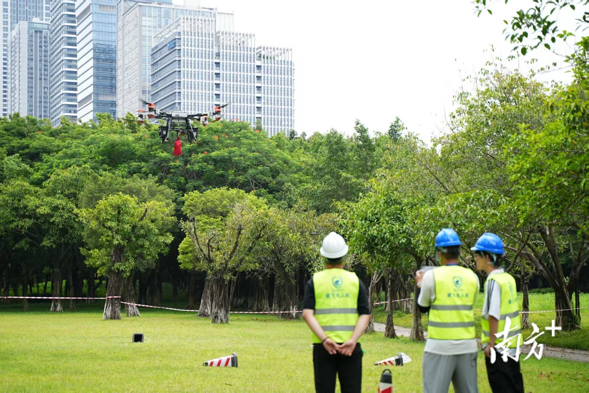 45名飛手樂從競技，順德低空物流添新銳